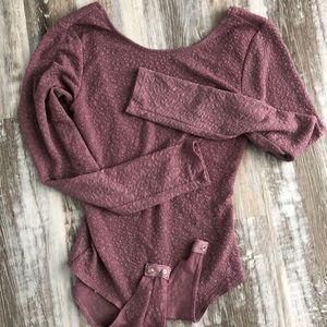 Gently loved Lycra with sparkle threads bodysuit